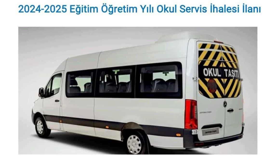 2024-2025 Eğitim Öğretim Yılı Servis İhalesi İlanı